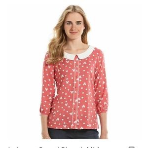 🛍 3/$20 Mickey Mouse Blouse sz L